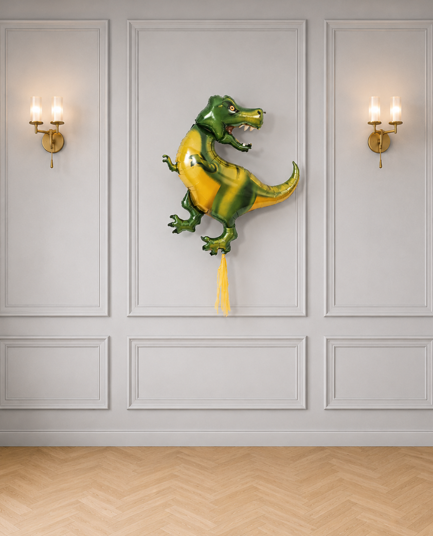 Dinosaur Party - T-Rex Foil Balloon