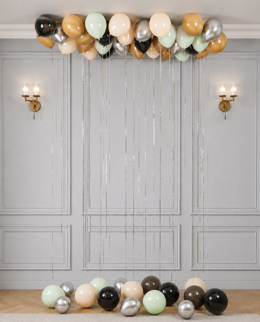 Mandalorian Theme - Ceiling & Floor Balloons Set