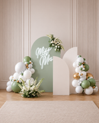 With Balloon Garland Signature