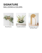 Without Balloon Garland Signature