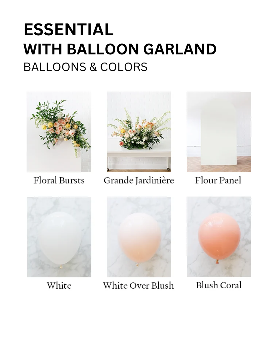 With Balloon Garland Essential