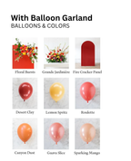 With Balloon Garland Essential