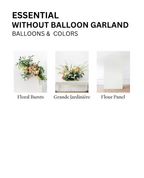 Without Balloon Garland Essential
