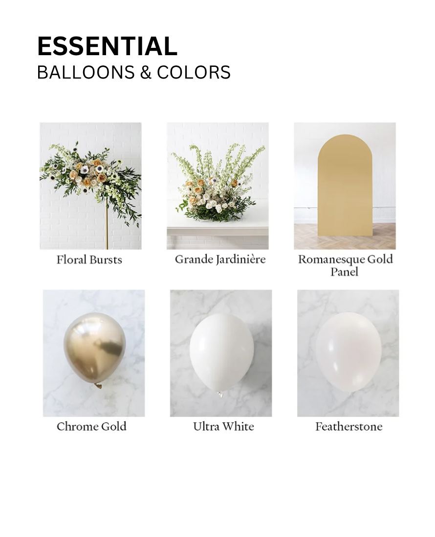 With Balloon Garland Essential