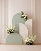Without Balloon Garland Luxe 