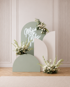Without Balloon Garland Luxe
